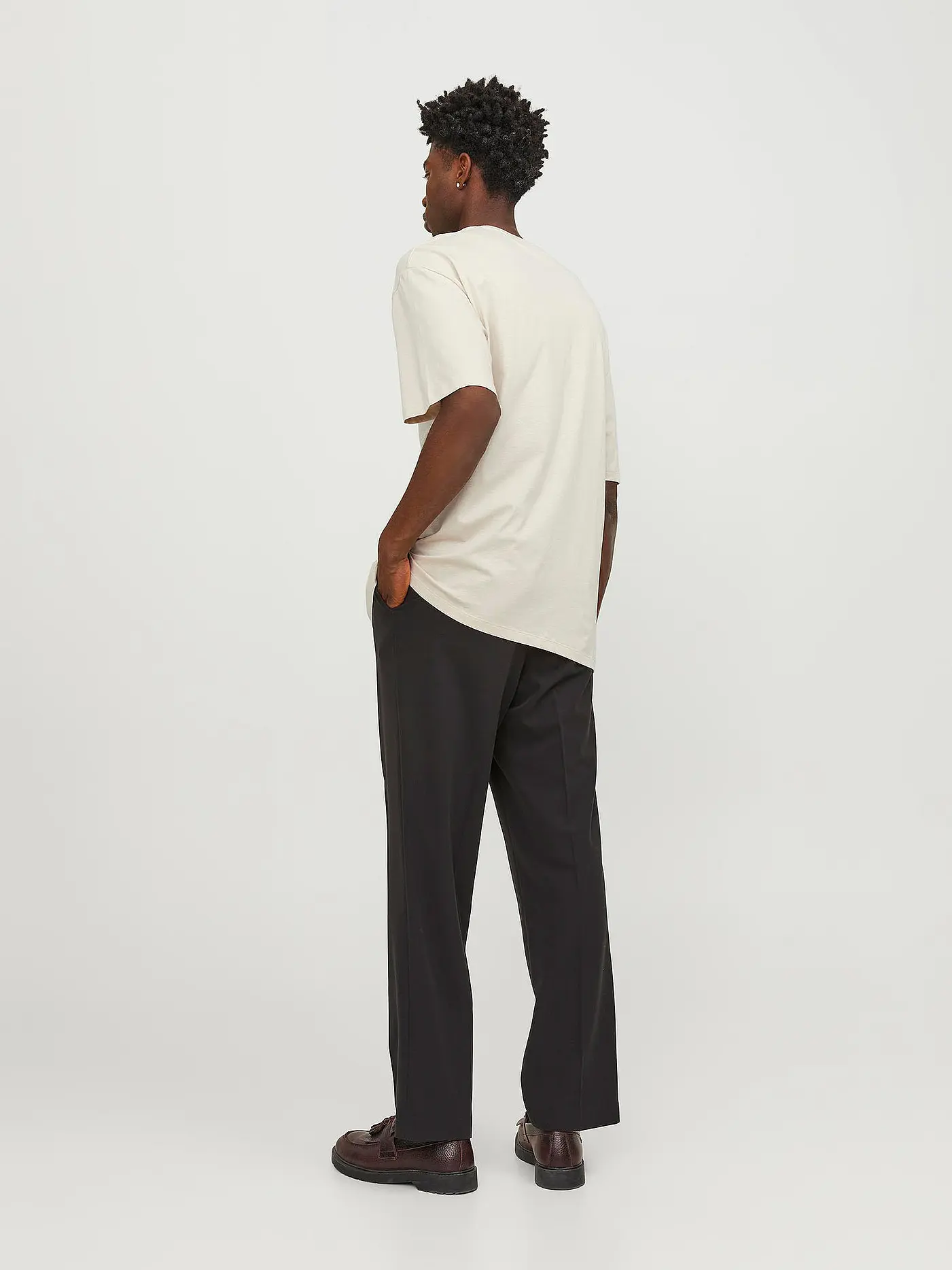 JACK & JONES | T-Shirt JJEBRADLEY | beige