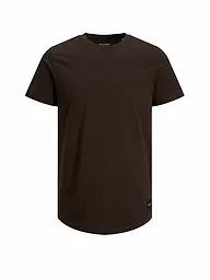 JACK & JONES | T-Shirt JJENOA  | braun