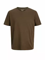 JACK & JONES | T-Shirt JJEORGANIC | braun