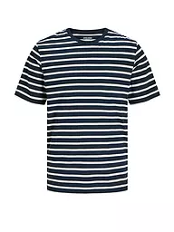 JACK & JONES | T-Shirt JJEORGANIC | dunkelblau