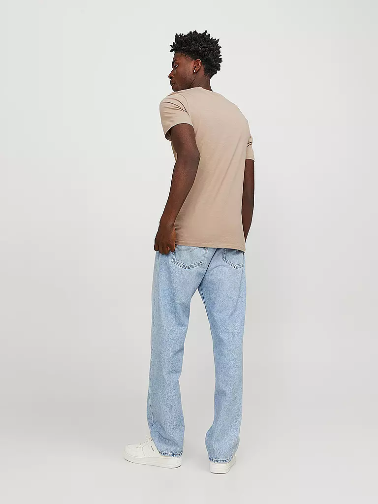 JACK & JONES | T-Shirt JJEORGANIC | hellgrau