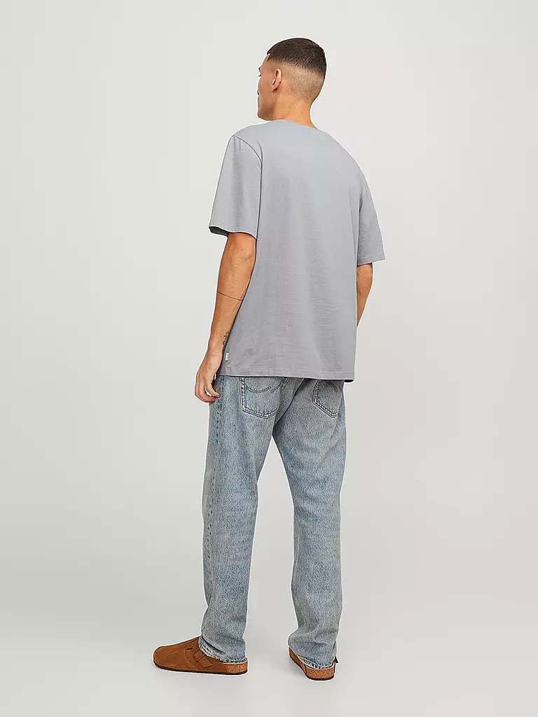 JACK & JONES | T-Shirt JJEORGANIC | dunkelblau