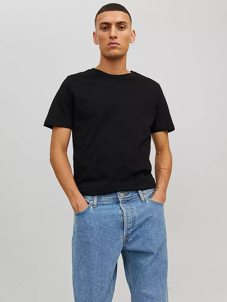 JACK & JONES | T-Shirt JJEORGANIC | hellgrau