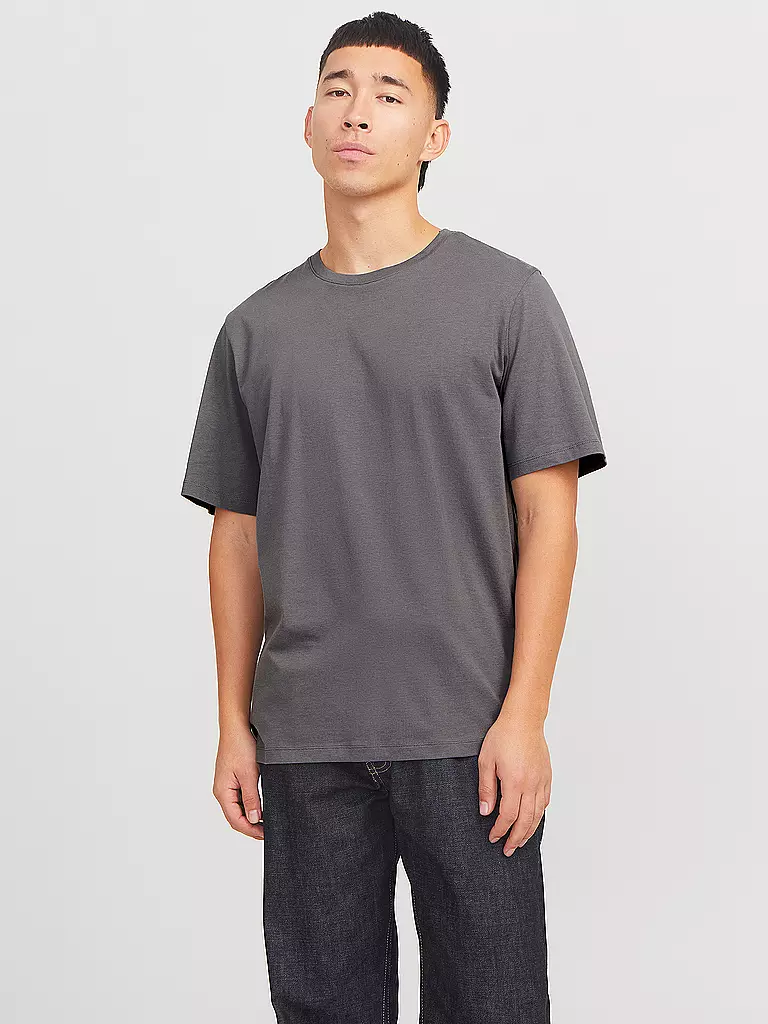 JACK & JONES | T-Shirt JJEORGANIC | hellgrau