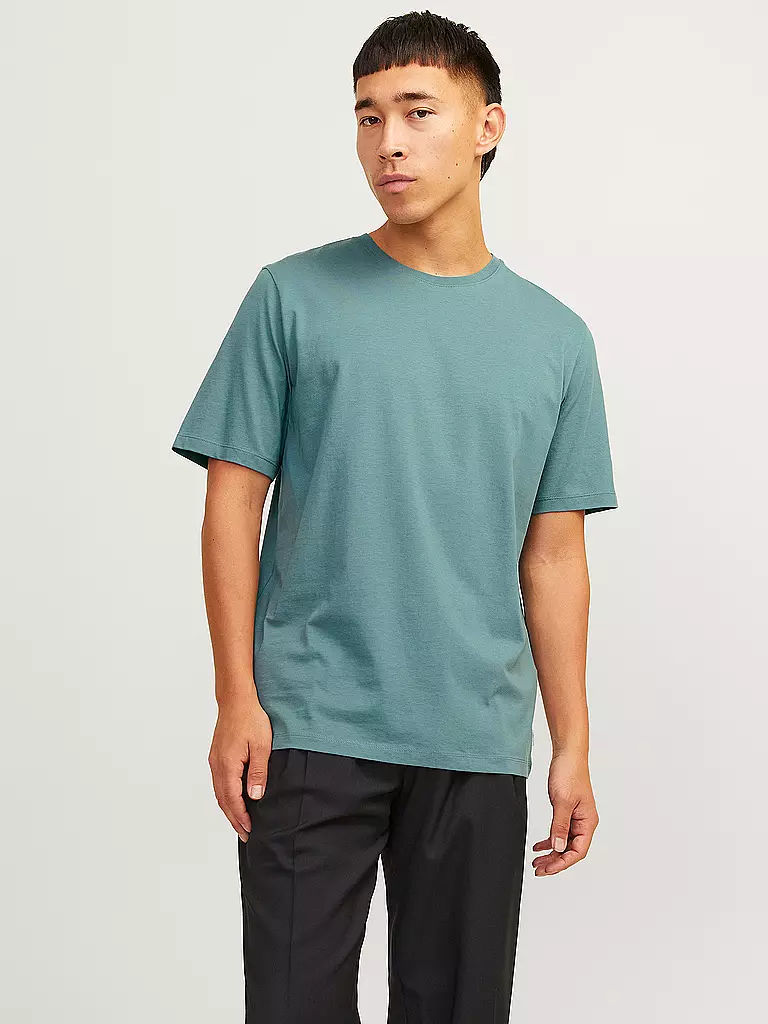 JACK & JONES | T-Shirt JJEORGANIC | hellgrau