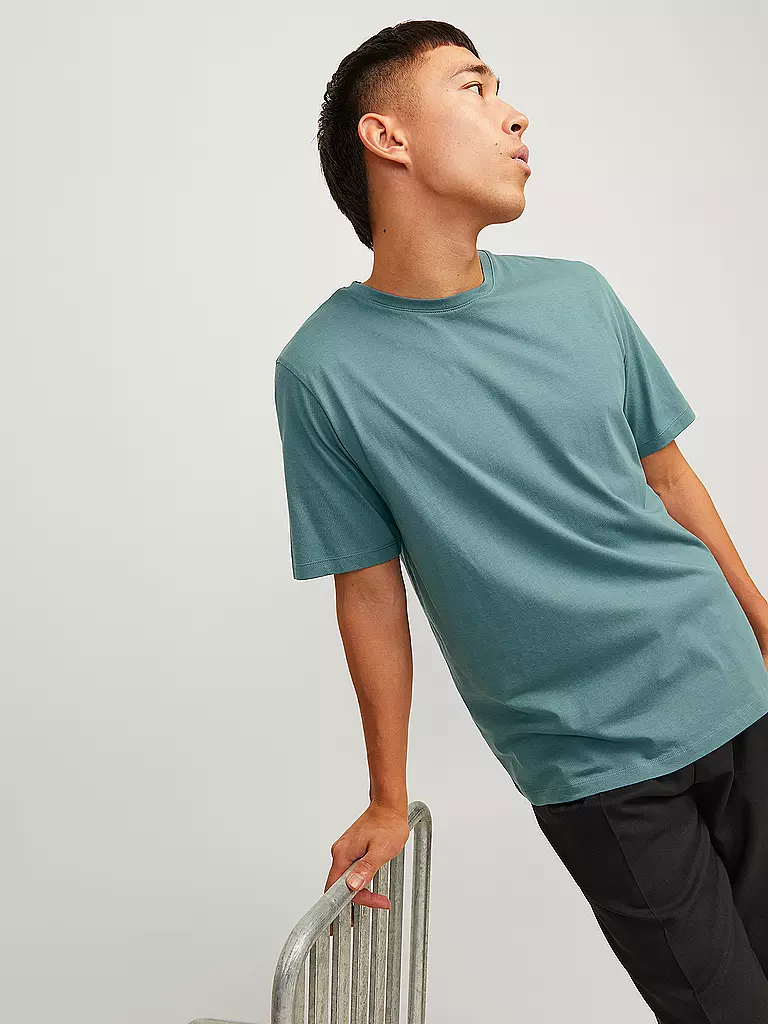 JACK & JONES | T-Shirt JJEORGANIC | hellgrau