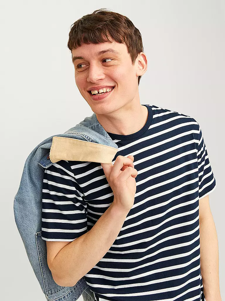 JACK & JONES | T-Shirt JJEORGANIC | hellgrau