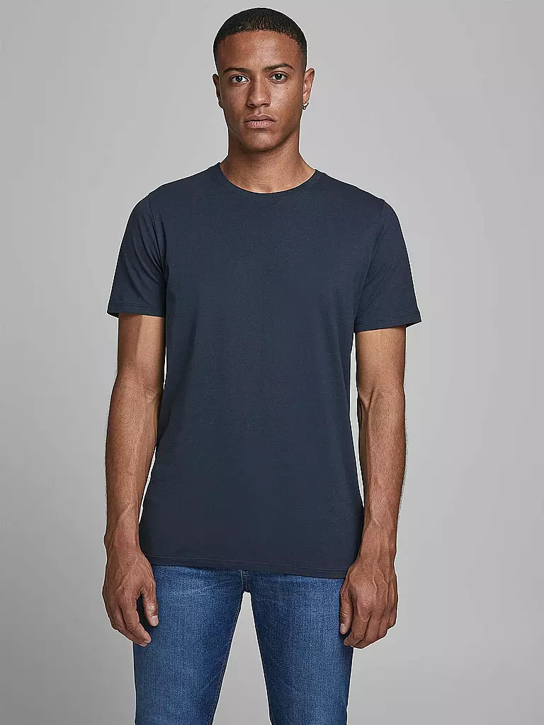 JACK & JONES | T-Shirt JJEORGANIC | hellgrau