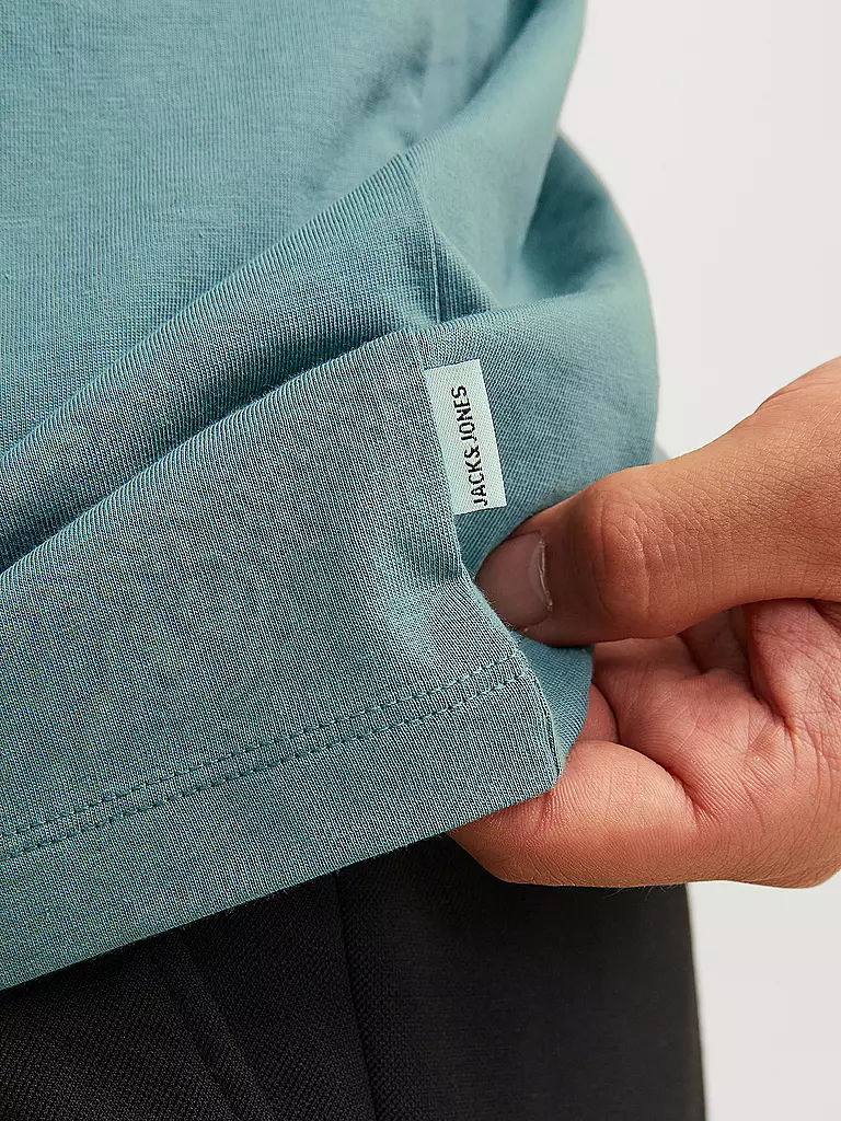 JACK & JONES | T-Shirt JJEORGANIC | hellgrau