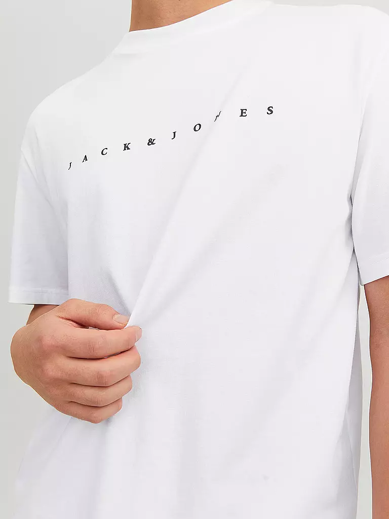 JACK & JONES | T-Shirt JJESTAR | schwarz