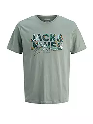JACK & JONES | T-Shirt JJGEPLAS | hellgrün
