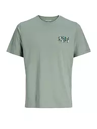 JACK & JONES | T-Shirt JJGEPLAS | hellgrün