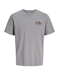 JACK & JONES | T-Shirt JJGEPLAS | grau
