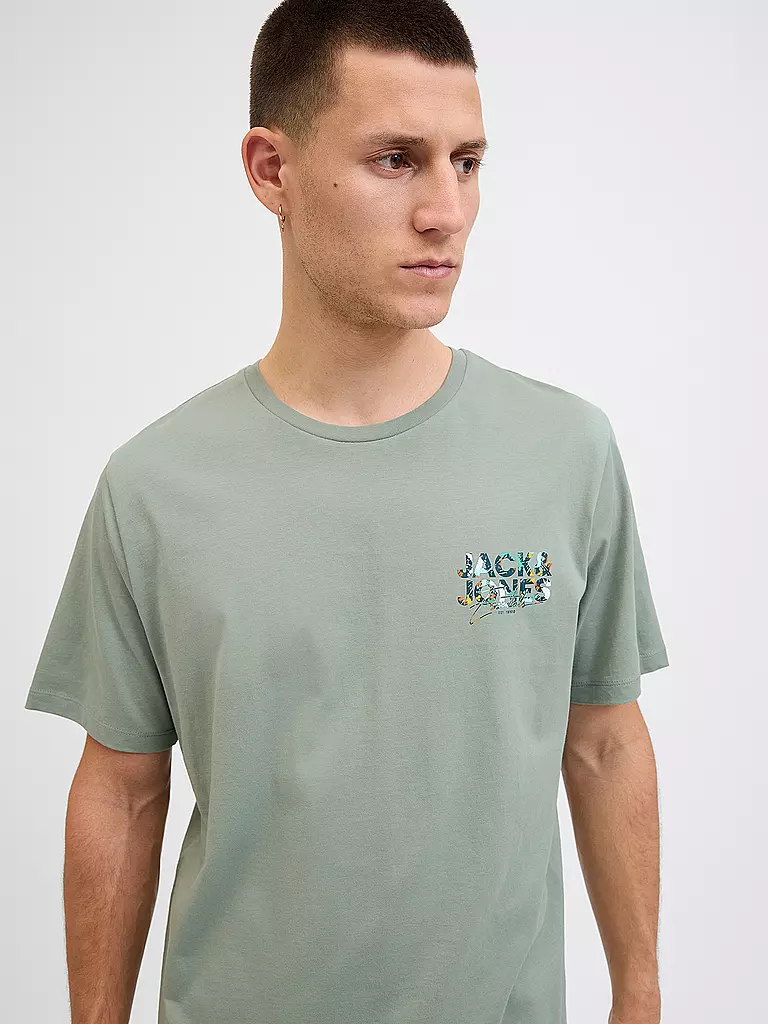 JACK & JONES | T-Shirt JJGEPLAS | dunkelblau