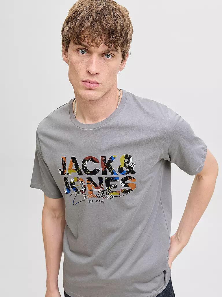 JACK & JONES | T-Shirt JJGEPLAS | hellgrün