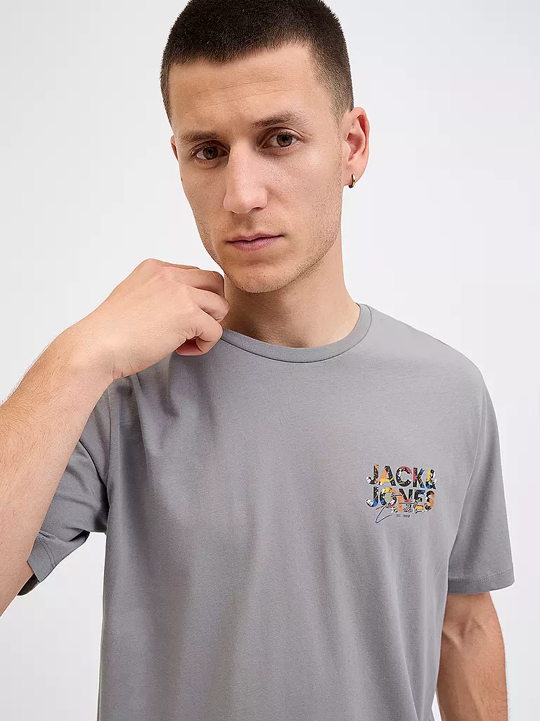 JACK & JONES | T-Shirt JJGEPLAS | hellgrün