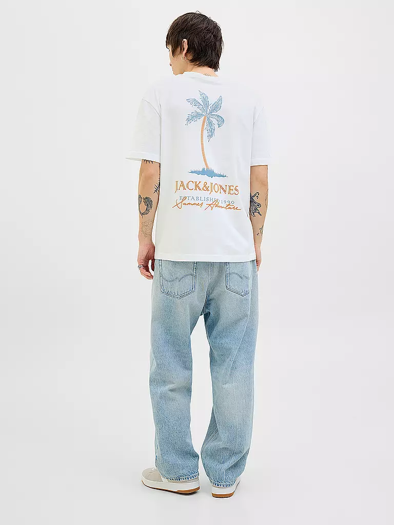 JACK & JONES | T-Shirt JJSUMMER | hellblau