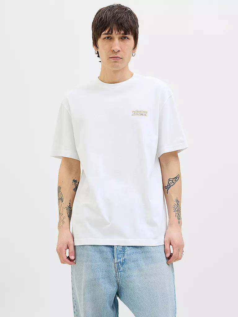 JACK & JONES | T-Shirt JJSUMMER | hellblau