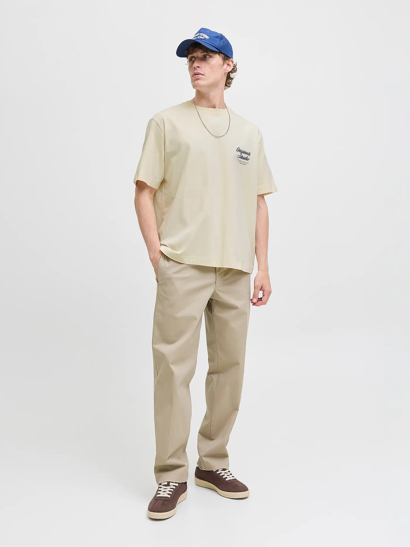 JACK & JONES | T-Shirt JORNORREBRO  | weiss