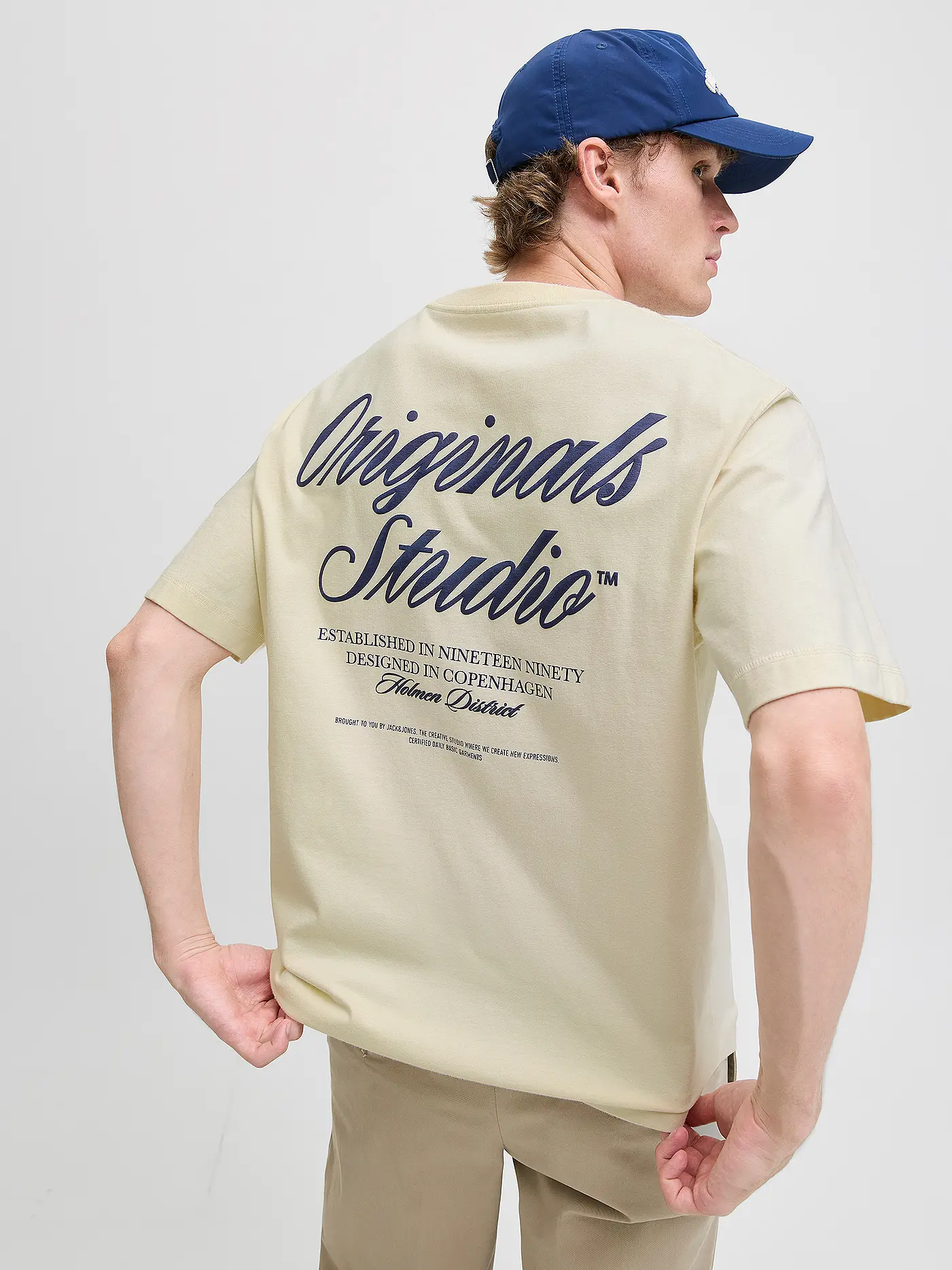 JACK & JONES | T-Shirt JORNORREBRO  | weiss