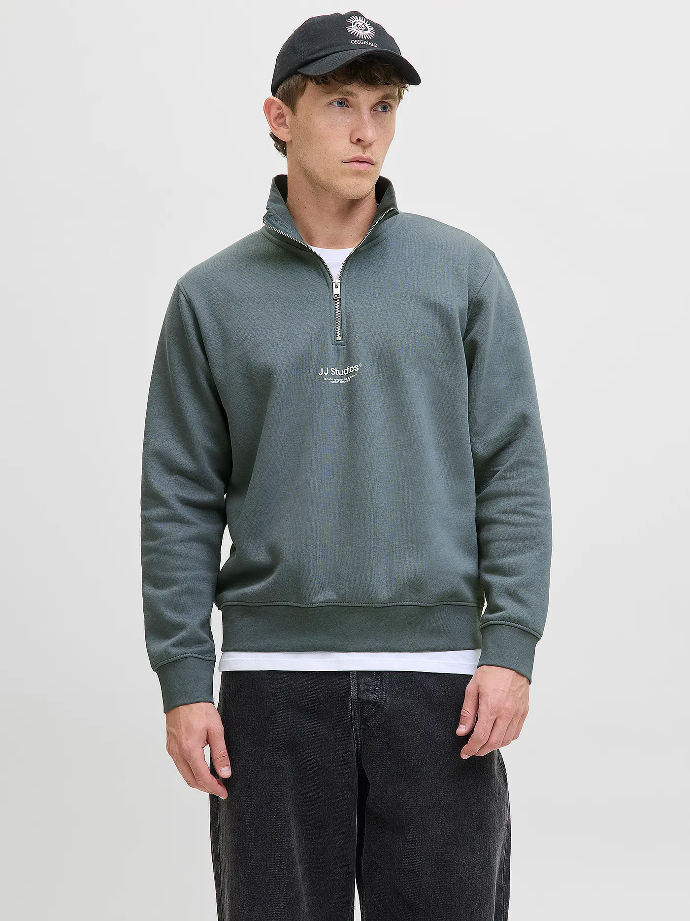 JACK & JONES | Troyer Pullover JJESOHO | blau