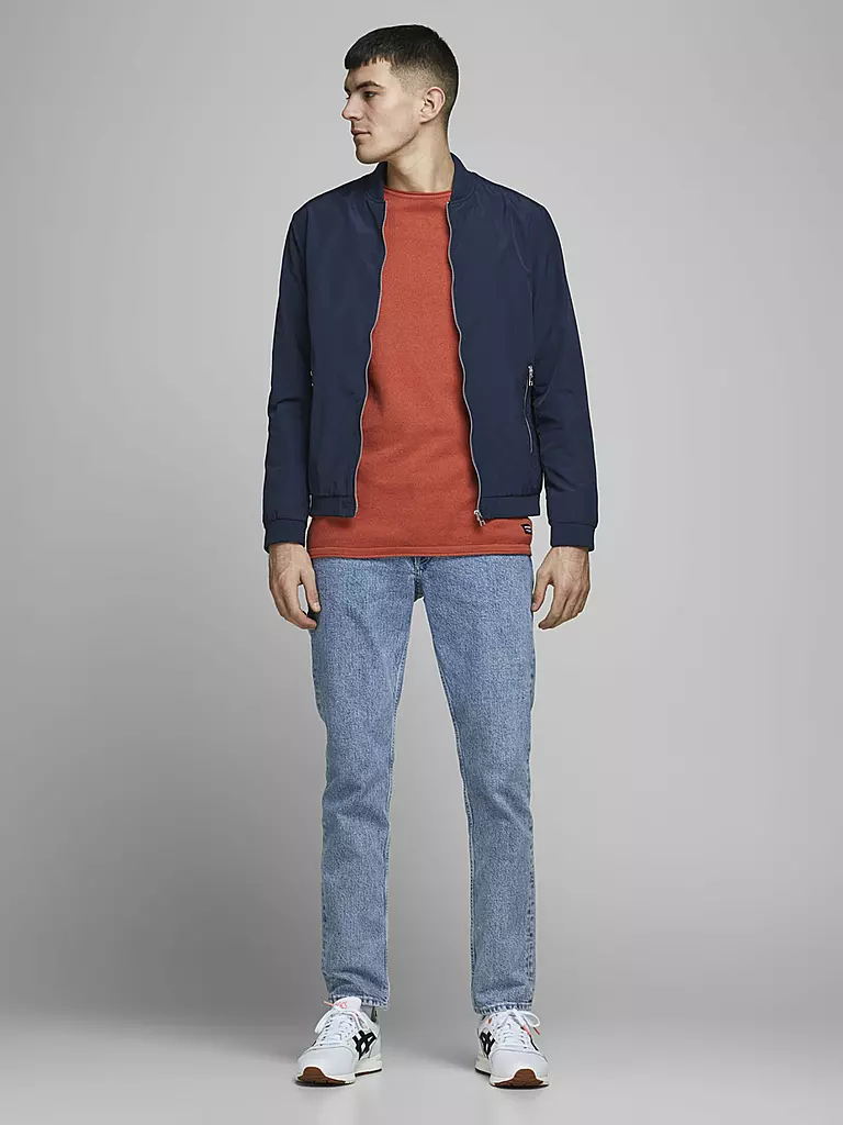 JACK & JONES | Blouson "JJERUSH" | blau