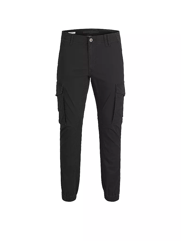 JACK & JONES | Cargohose "JJIPAUL JJFLAKE" | schwarz