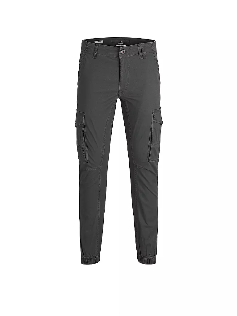 JACK & JONES | Cargohose "JJIPAUL JJFLAKE" | grau