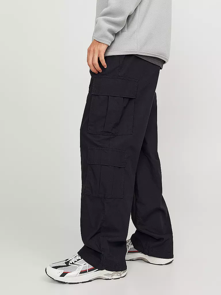 JACK & JONES | Cargohose JPSTBILL | schwarz