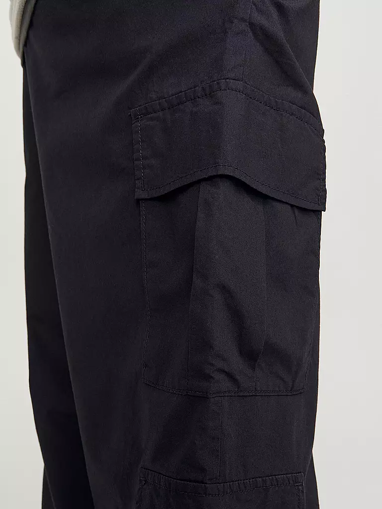 JACK & JONES | Cargohose JPSTBILL | schwarz