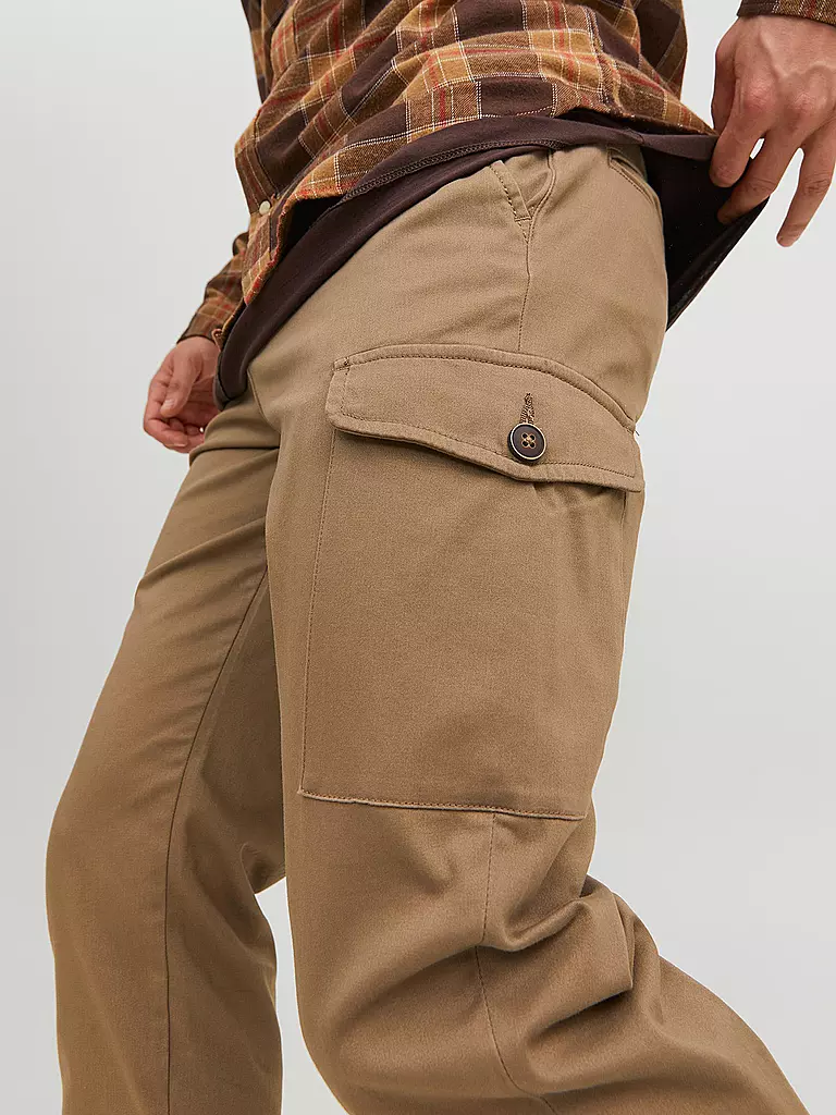 JACK & JONES | Cargohose JPSTOLLIE JJBOWIE | beige