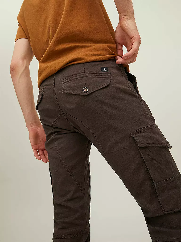 JACK & JONES | Cargohose JPSTPAUL JJFLAKE | braun