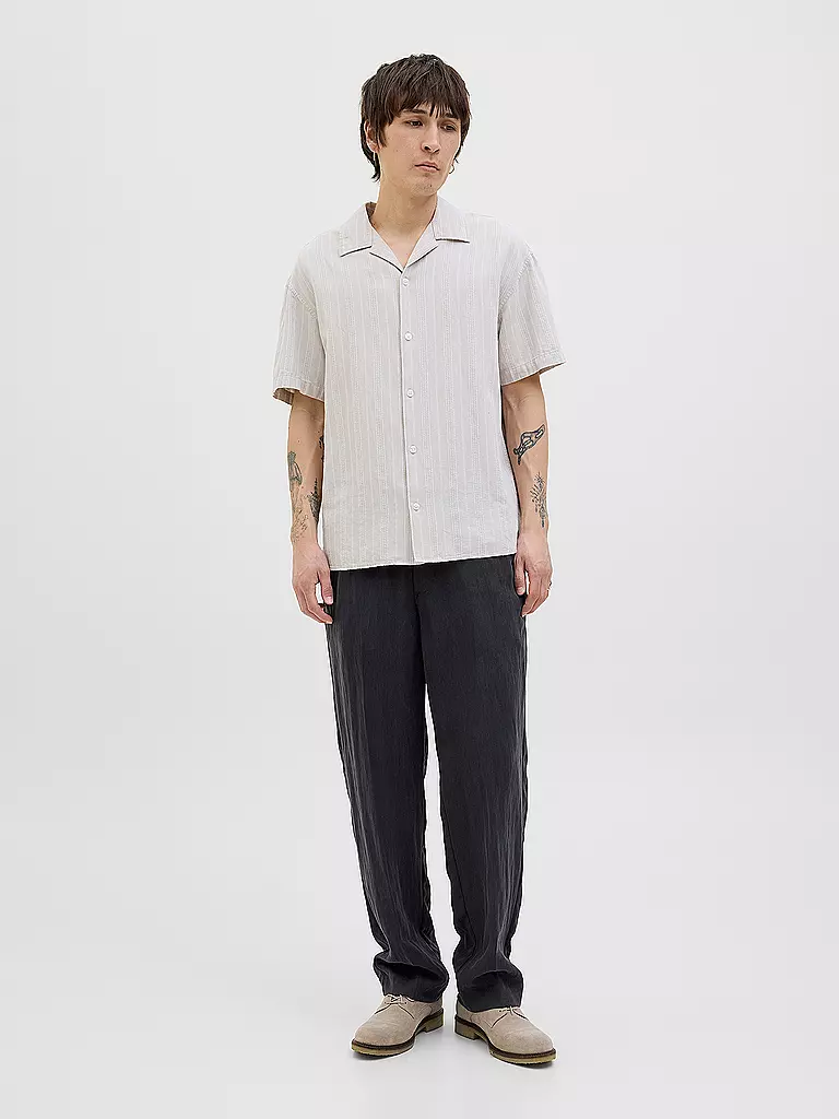 JACK & JONES | Chino SKYE JOGGER  | schwarz