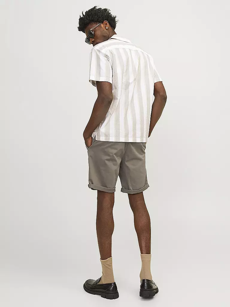 JACK & JONES | Chinoshorts JPSTBOWIE | hellbraun