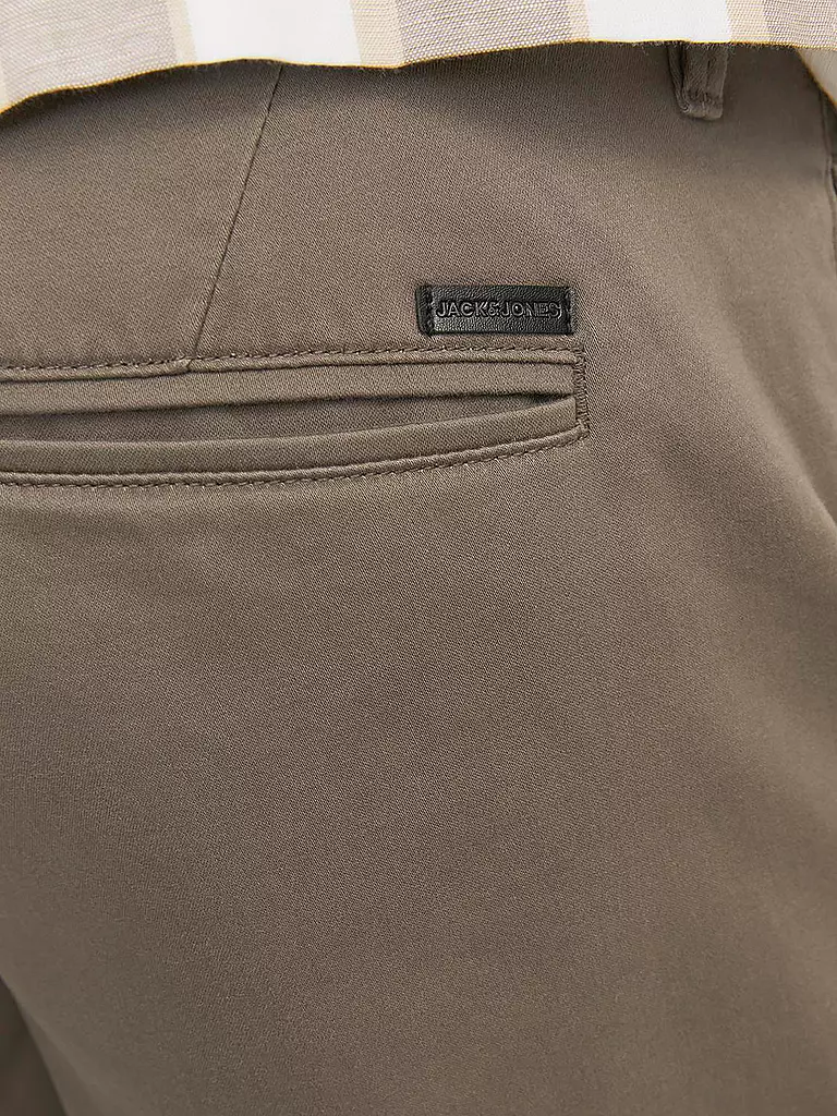 JACK & JONES | Chinoshorts JPSTBOWIE | hellbraun