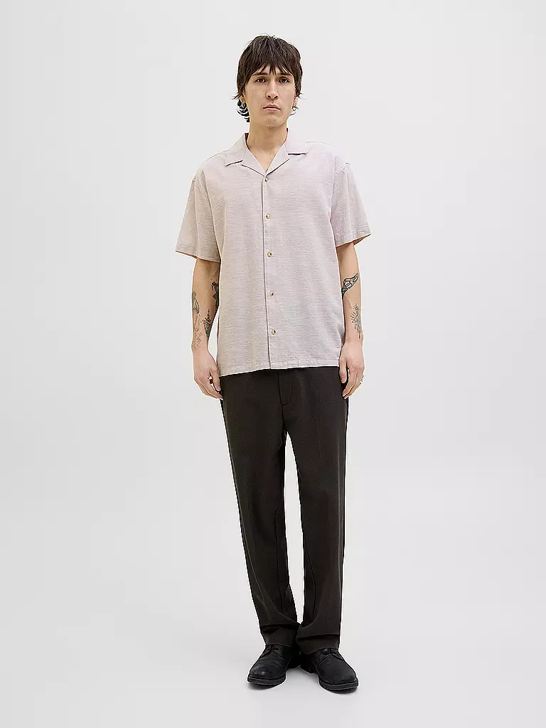 JACK & JONES | Hemd Regular Fit JJESUMMER RESORT | beige