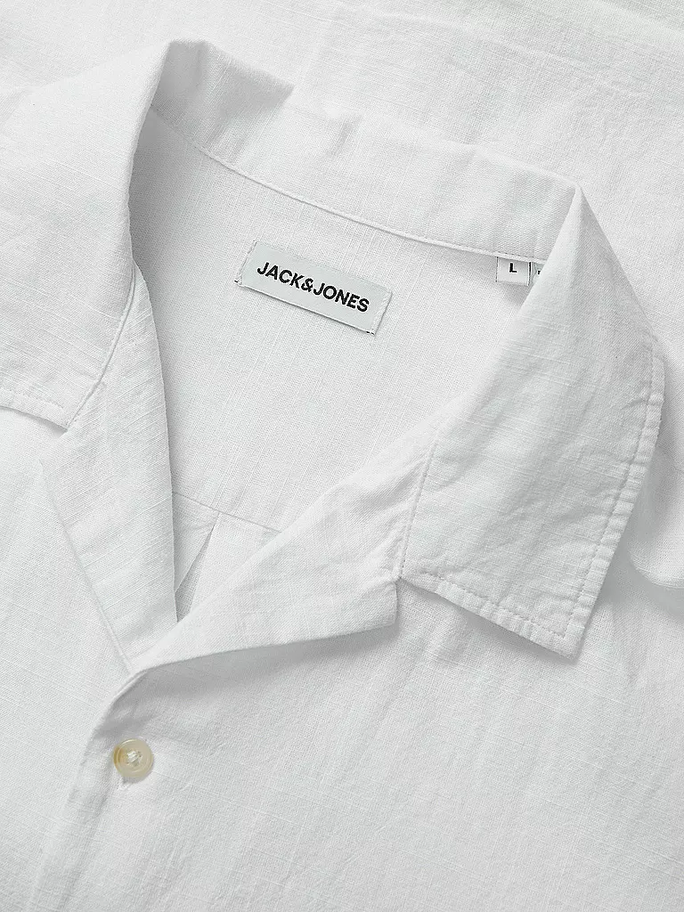 JACK & JONES | Hemd Regular Fit JJESUMMER RESORT | weiss