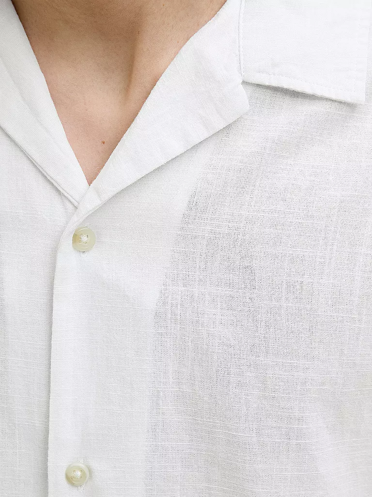 JACK & JONES | Hemd Regular Fit JJESUMMER RESORT | weiss