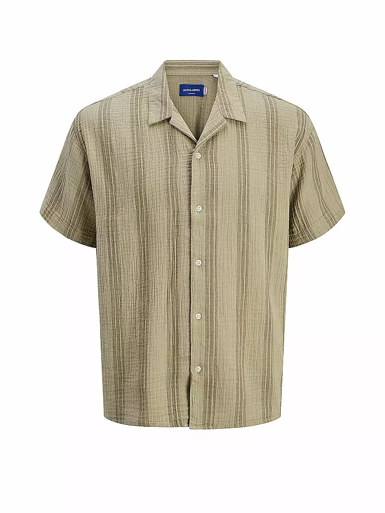 JACK & JONES | Hemd Regular Fit JOREASTER PATRAS | camel