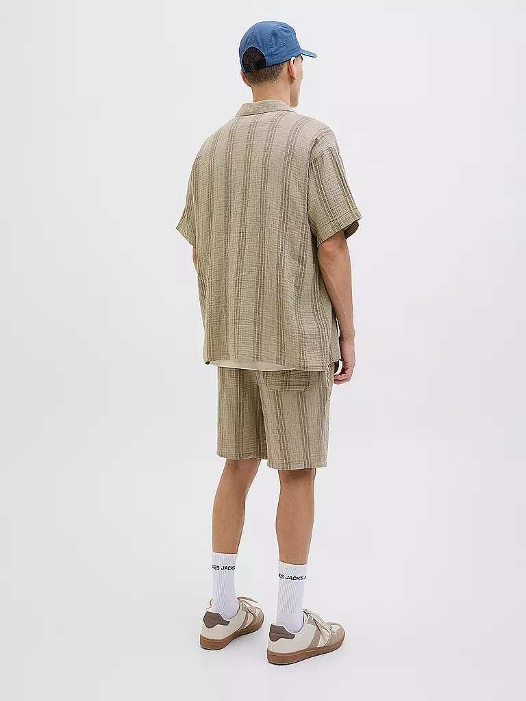 JACK & JONES | Hemd Regular Fit JOREASTER PATRAS | camel