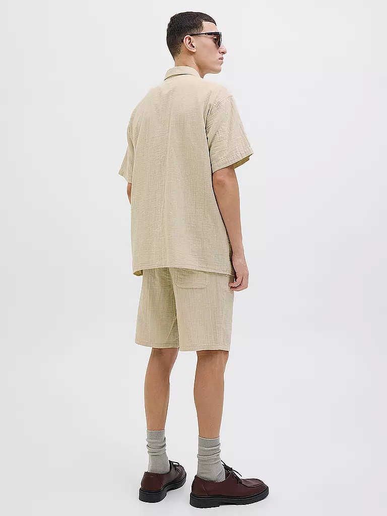 JACK & JONES | Hemd Regular Fit JOREASTER PATRAS | beige