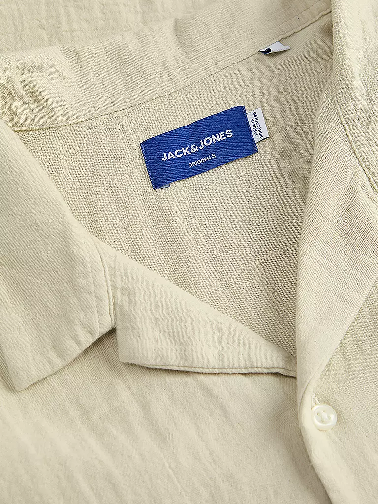 JACK & JONES | Hemd Regular Fit JOREASTER PATRAS | beige