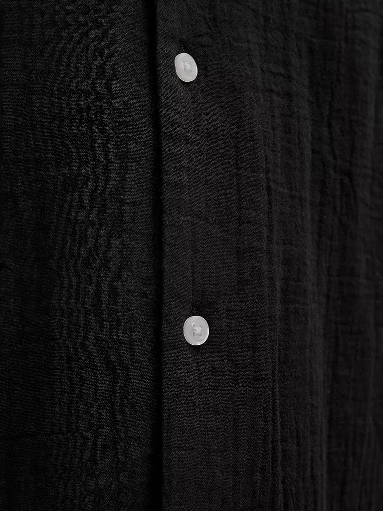 JACK & JONES | Hemd Regular Fit JOREASTER PATRAS | schwarz