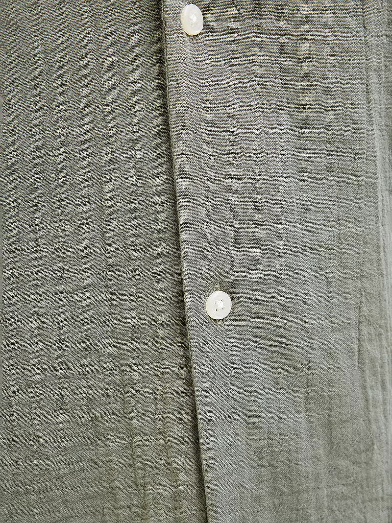 JACK & JONES | Hemd Regular Fit JOREASTER PATRAS | olive