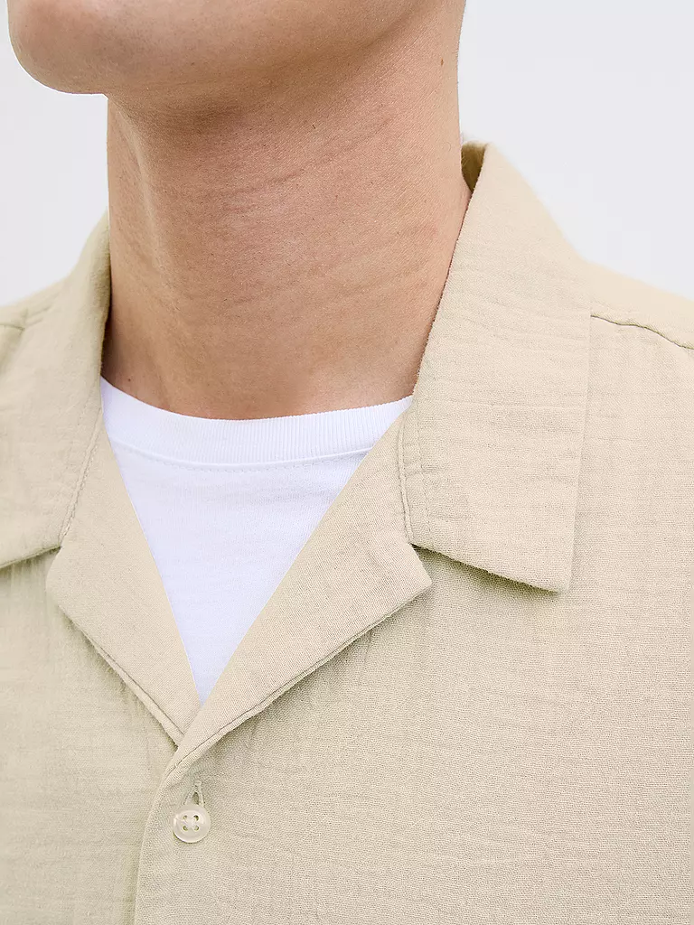 JACK & JONES | Hemd Regular Fit JOREASTER PATRAS | beige