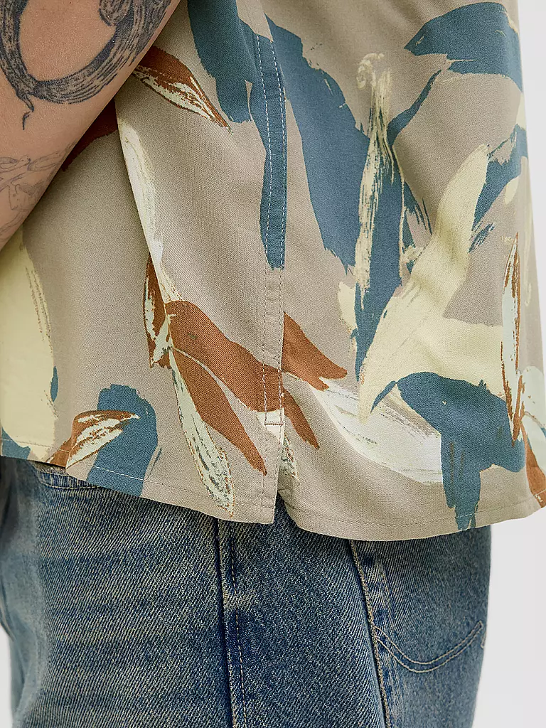 JACK & JONES | Hemd Regular Fit JORLUKE VARENNA | beige