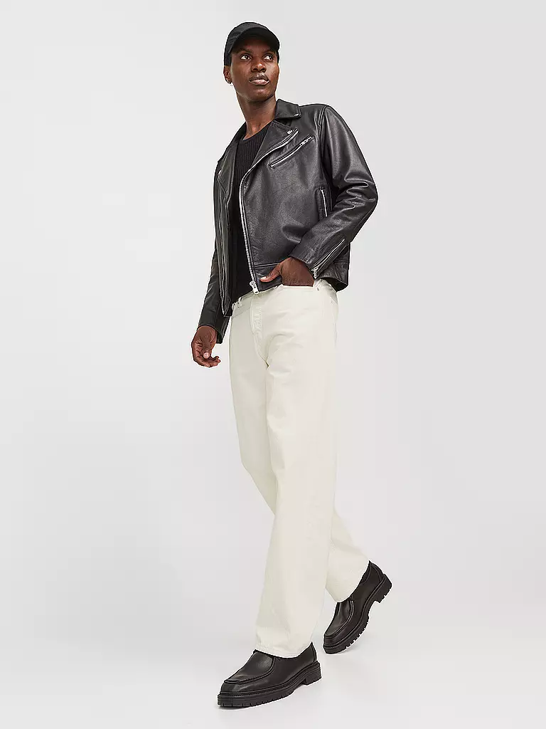 JACK & JONES | Jeans Baggy Fit JJIEDDIE JJORIGINAL  | hellgrau