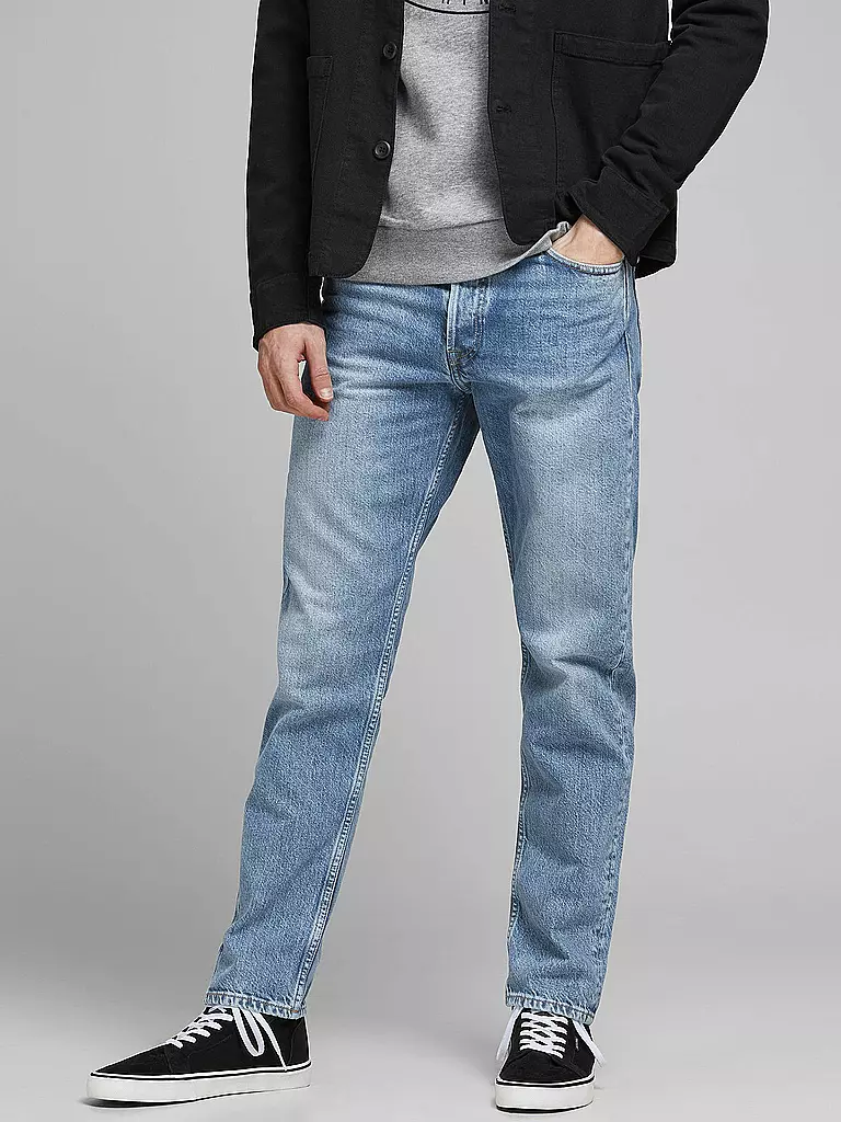 JACK & JONES | Jeans Regular Fit JJICHRIS  | blau