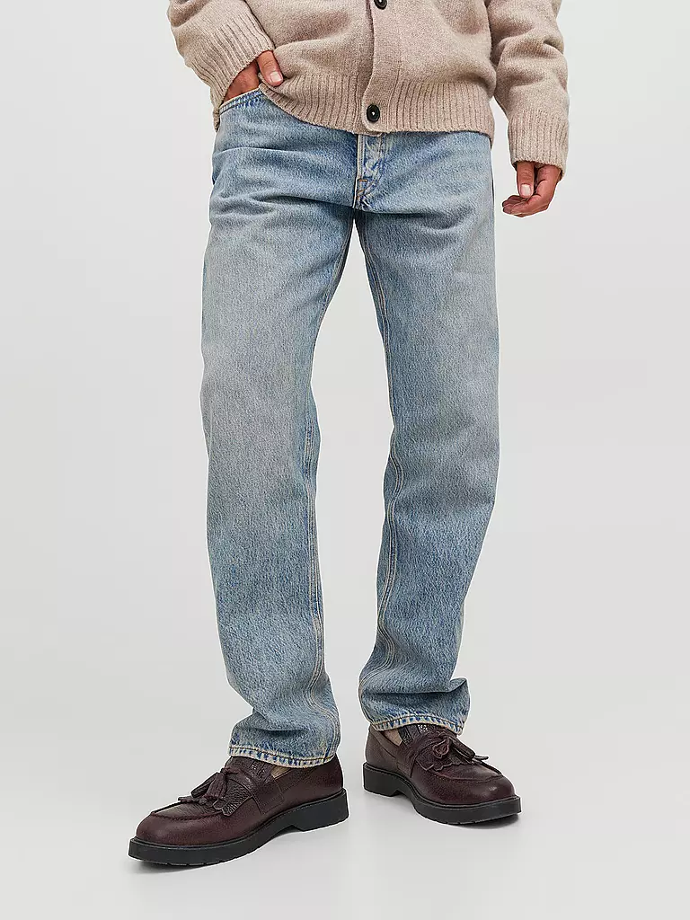 JACK & JONES | Jeans Relaxed Fit JJICHRIS | hellblau