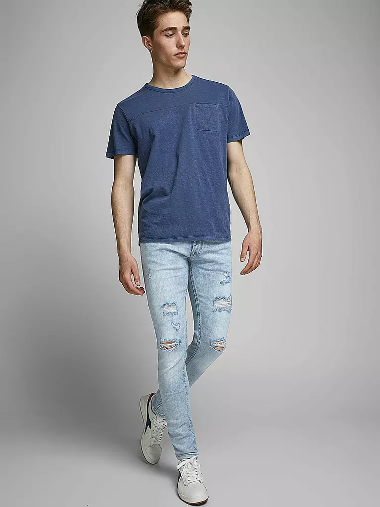 JACK & JONES | Jeans Skinny Fit "JJILIAM" | blau